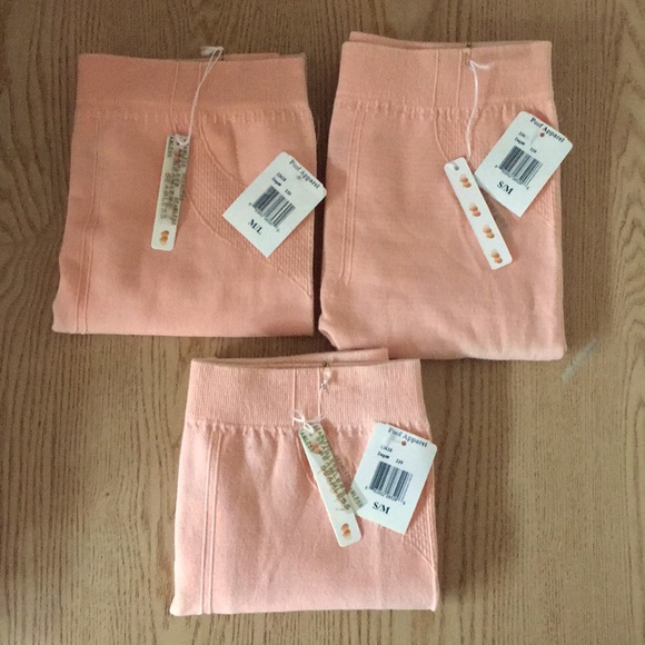 Poof! Pants - Free with Bundle New Women’s Poof Light Peach Leggings Stretchy sizes S/M & M/L